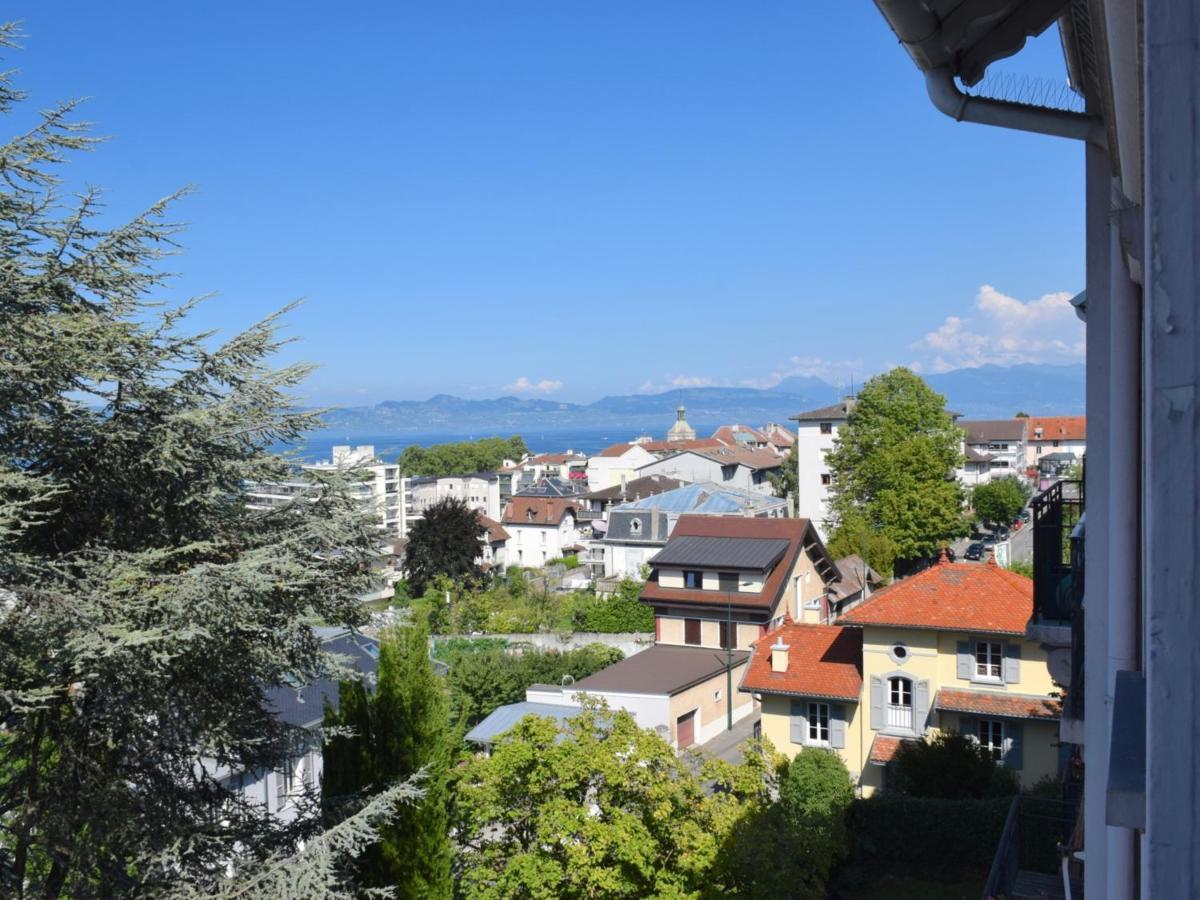 Spacieux Appartement A Evian-Les-Bains Avec Balcon Et Garage - Fr-1-498-48 Exteriör bild