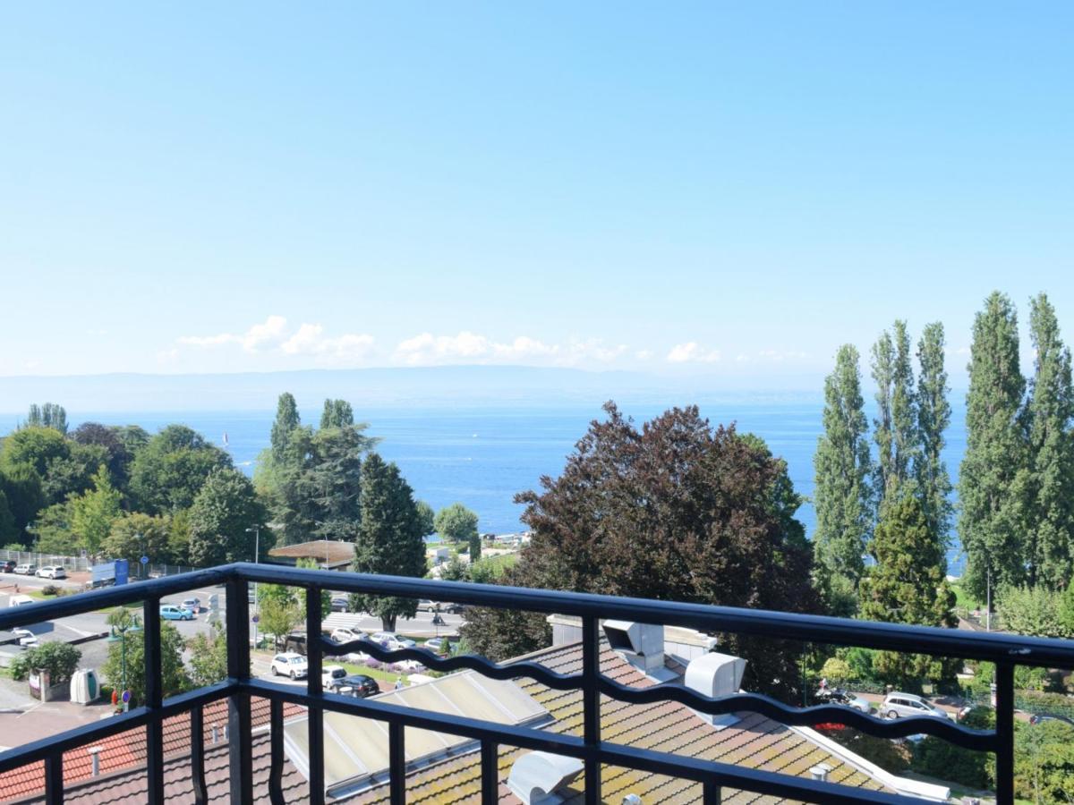 Spacieux Appartement A Evian-Les-Bains Avec Balcon Et Garage - Fr-1-498-48 Exteriör bild